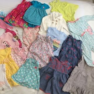 Baby girl clothes sizes 3-12 months! (Mainly 6-9)
