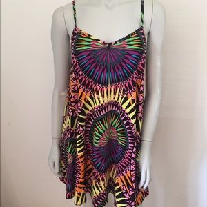 New Mara Hoffman strappy swim sundress XS