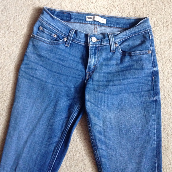 Levi Strauss skinny super low jeans