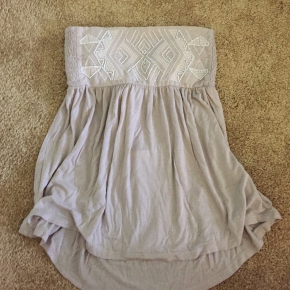 SOLD❌❌American Eagle strapless beaded top