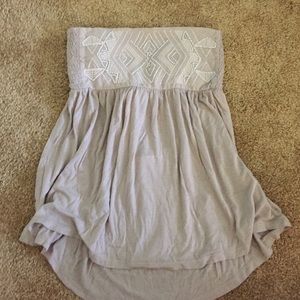 SOLD❌❌American Eagle strapless beaded top