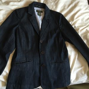 Eddie Bauer Denim Blazer