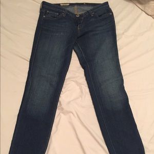 AG stilt cigarette leg jeans size 28
