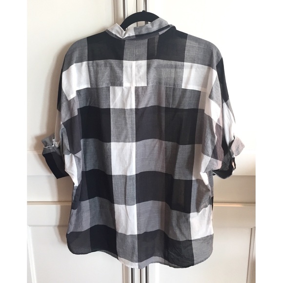 LOFT Tops - Loft gingham plaid shirt LOFT Tops - Loft gingham plaid shirt