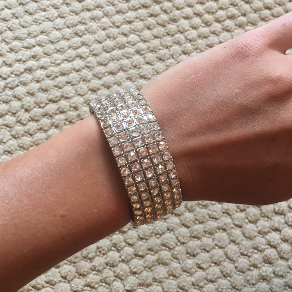 Costume Bangle with Crystals