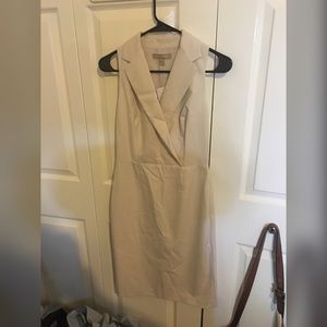 Banana Republic sleeveless tux dress
