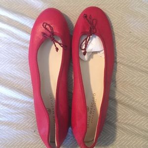 Red ballet flats...real leather from Spain!