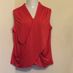 Beautiful dark orange blouse