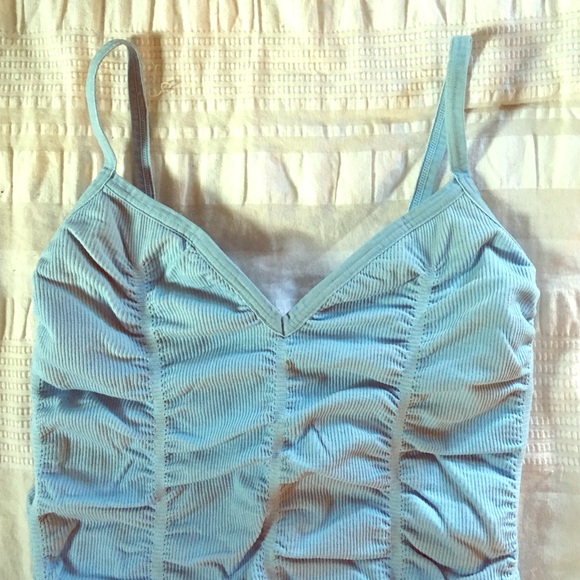 Flattering Blue One Piece Bathing Suit