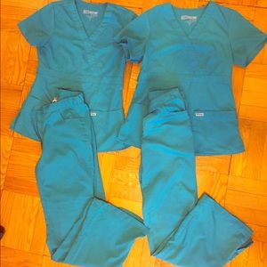 Grey's Anatomy teal scrubs