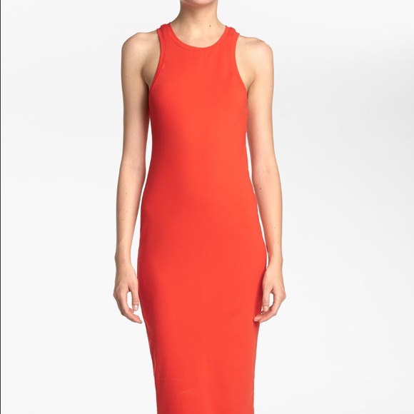 Leith cut in tank dress