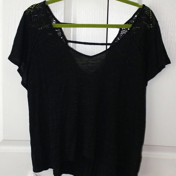 Black Bohemian Top
