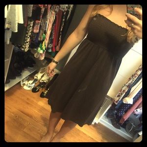Ann Taylor LOFT Brown Sundress