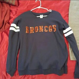 Victoria's Secret Denver Broncos sweatshirt