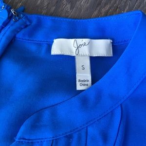 Joie Royal Blue Silk Romper