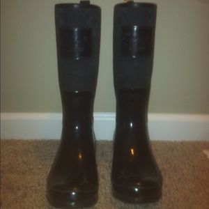 Coach rain boots