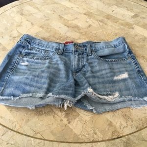 Lucky Brand "The Cut Off" Jean shorts