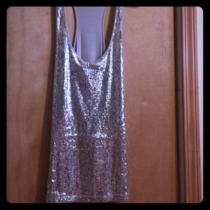 Sequin Tank Top