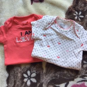 Carter's onesies