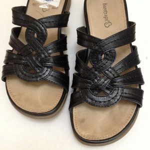 Black Sandals Baretraps 7M