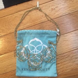 Kendra Scott Rose Shaped Necklace