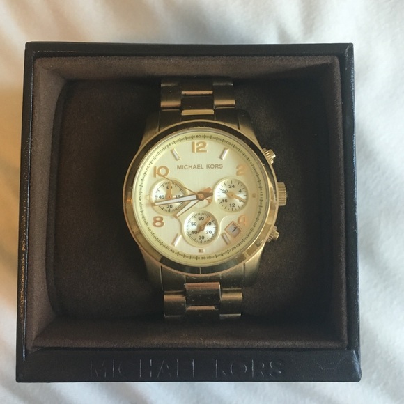 Michael Kors Accessories - Michael Kors Gold Watch