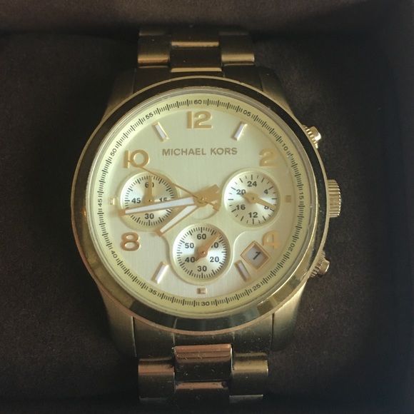 Michael Kors Gold Watch - Picture 2 of 2