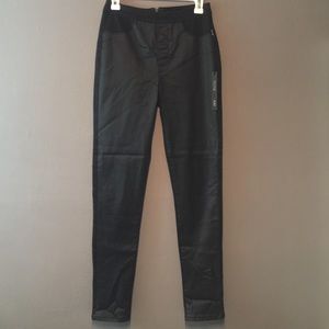 NWT Forever 21 faux leather and denim pants