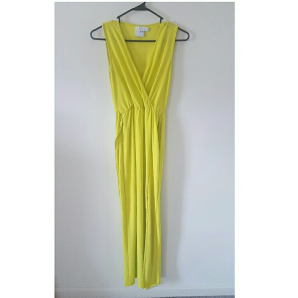 Yellow Maxi Dress