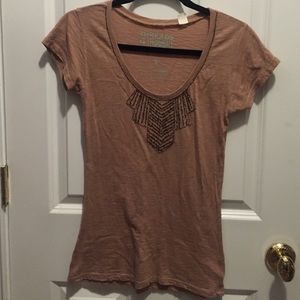 Organic Cotton Embellished T-shirt