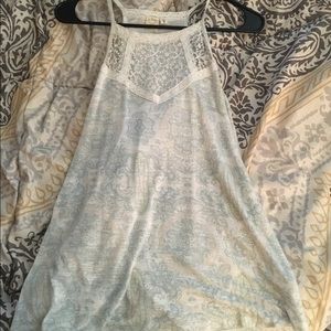 Printed tank-- never worn