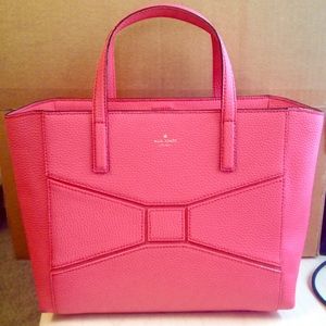 Kate Spade Coral Bow tote