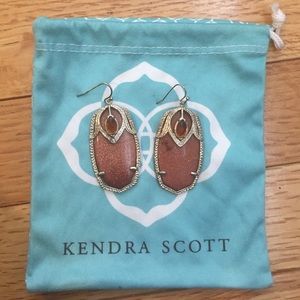 'Danielle Earring' - Kendra Scott in Goldstone