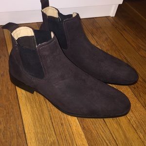 Suede Chelsea boots