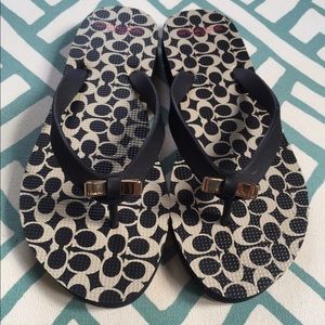 Coach Flip Flops