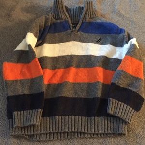 Nautica sweater multi colored size 12 months