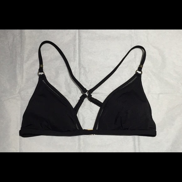 Nanette Lepore black bikini top bralette - Picture 4 of 4