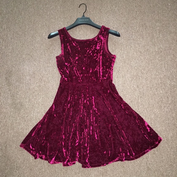 Red Velvet Dress