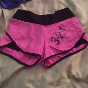Small running shorts