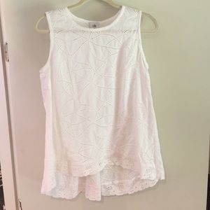Gemma top in white
