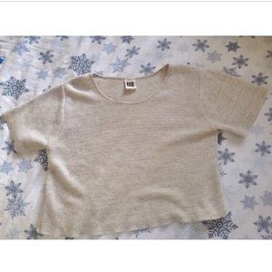Knit crop top Knit crop top