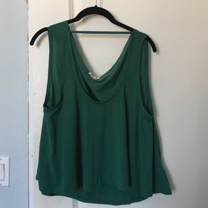Silence + Noise Emerald Green Crop Top. Silence + Noise Emerald Green Crop Top.