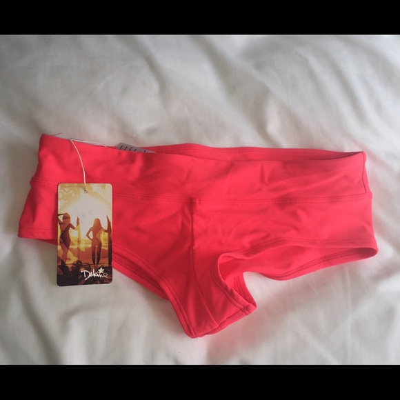Coral women's Dakine bikini bottoms