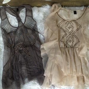 BKE fancy tank top lot size medium