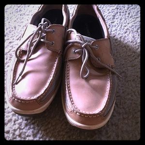 Men's Sperry Top-sides boat shoes.