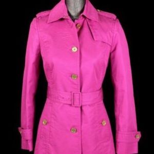 New without tags pink Banana Republic trench coat