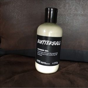 Lush UK butterball shower gel
