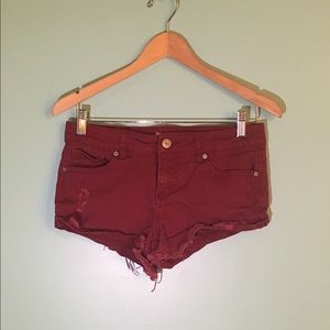 MAROON SHORTS