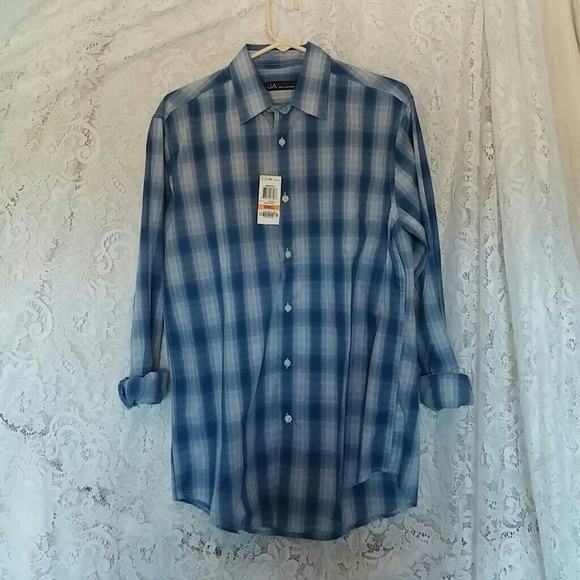 Mens John Ashford plaid button up