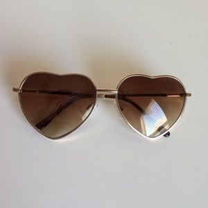 Heart shaped sunglasses